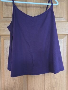 torrid Purple V-Neck Spaghetti Strap Camisole